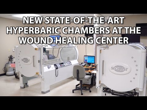 New Hyperbaric Chambers - The Wound Healing Center - UNC Health Blue Ridge - Valdese, North Carolina