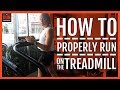 The treadmill doesn't have to suck! Learn how to make the most of your indoor runs with this video on how to run properly on a treadmill