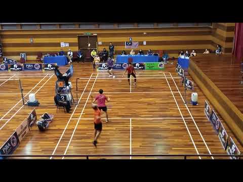 Badminton FINAL FELET PJBA Men's Double Open - Tan Jinn Hwa / Marcel Simon Vs Mua'zzam / M Zulhairi