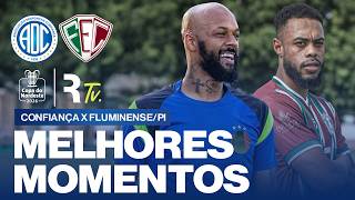 CONFIANÇA 2 X 0 FLUMINENSE/PI | MELHORES MOMENTOS | 2ª RODADA | COPA DO NORDESTE 2026