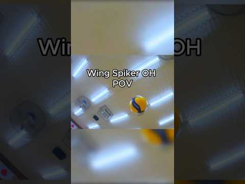 volleyball wing spiker / outside hitter hitting lines #volleyball #volleyballworld