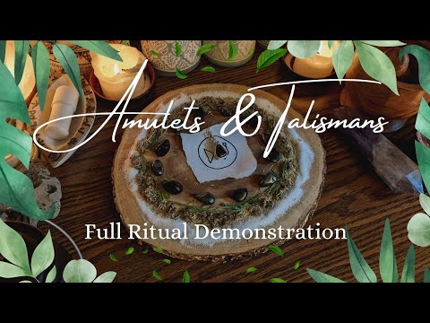 OCCULT 101: How To Create Amulets & Talismans || Charms vs. Amulets vs. Talismans