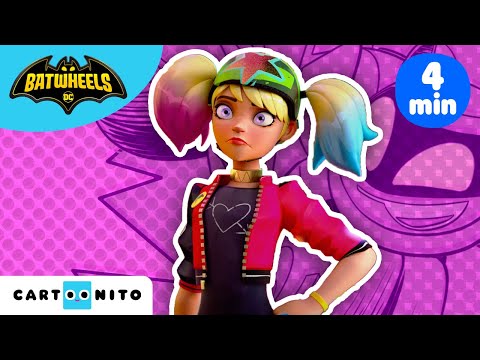 Best of HARLEY QUINN | Batwheels Best Moments | @cartoonito | Kids Cartoons | Videos for Kids