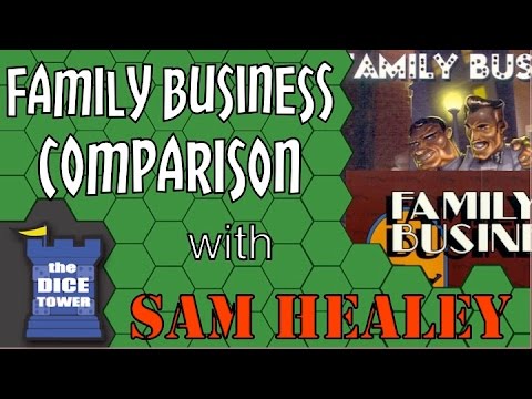Family Business - A Dice Tower Comparison Video with Sam Healey