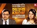 Tanushree Dutta Opens Up To Arnab Goswami On Nation Wants To Know Full Episode