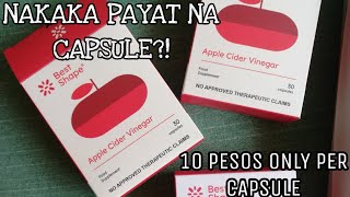 APPLE CIDER VINEGAR CAPSULES NA PAMPA PAYAT  | BEST SHAPE | EPISODE 1 | ABIGAYLE CHING 💫