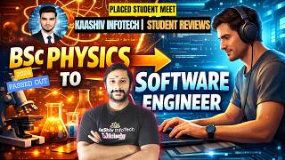 Non-IT to IT Success Story 🔥 | BSc Physics Student Placed as Software Engineer | Kaashiv infotech