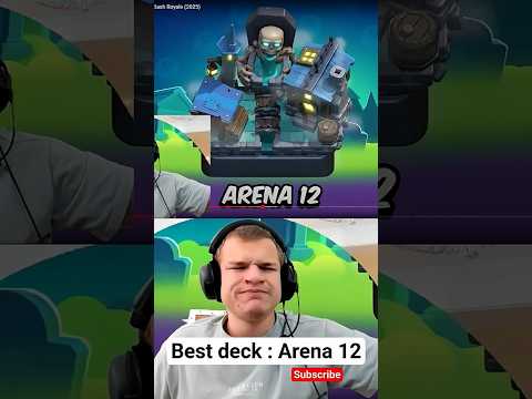 Best Deck Arena 12 #clashroyalememes #clashroyale #nvdia #rockstargames