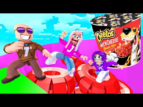 THE Tower of Hell Challenge (Loser Eats Flamin' Hot Mac'N Cheese)! | Roblox