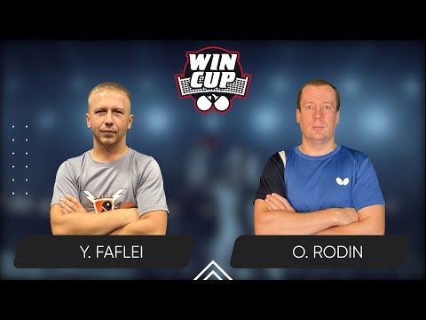 08:45 Yevhenii Faflei - Oleksii Rodin  09.02.2025 WINCUP Advanced. TABLE 2