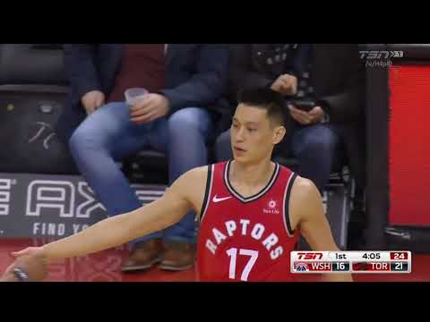 Linsanity is back and receive a standing ovation from the Raptors crowds! Raptors vs Wizards