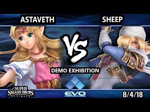 Evo Demo SSBU - Astaveth (Zelda) Vs. Sheep (Sheik) Smash Ultimate