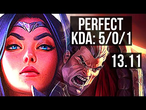 IRELIA vs DARIUS (TOP) | 5/0/1 | KR Master | 13.11