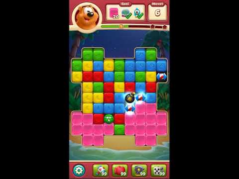 Toon Blast Level 4977 - NO BOOSTERS 🐻🐺🐱 | SKILLGAMING ✔️