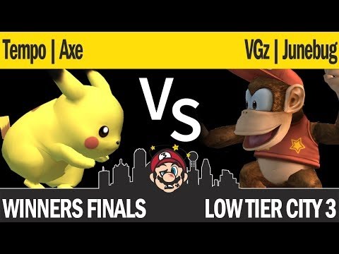 LTC3 PM - Tempo | Axe (Pikachu, Falco) vs VGz | Junebug (Diddy) - Winners Finals
