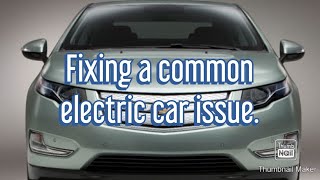 How to diagnose and repair leaking rear brakes Chevy Volt.