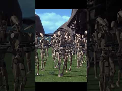 Gungan Army vs Droid Army #shorts #shortvideo #viral #video #fyp #starwars