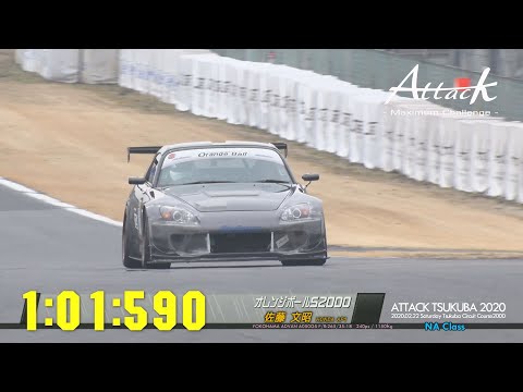 Attack Tsukuba 2020-0222「佐藤 文昭//オレンジボールS2000」AP1