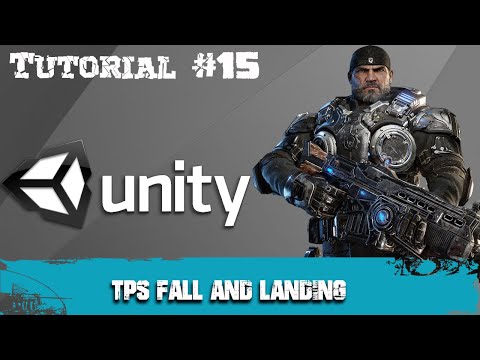 Tutorial #15- Third Person Shooter Fall and Landing| TPS Unity 3D Tutorial| By RHS
