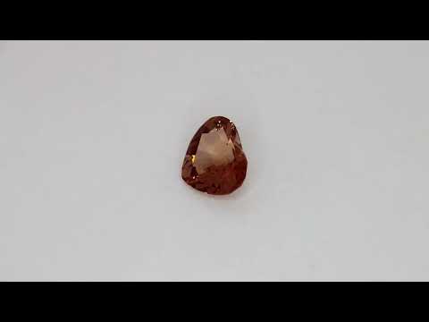 Granato Malaya taglio a cuore, 2.23 ct Video