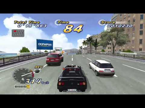 OutRun 2006 (PC) - Palm Beach OR2 TA (OutRun Mode) - 51"881 (WR)