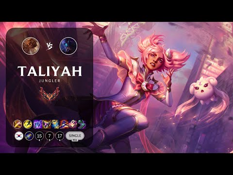 Taliyah Jungle vs Rek'Sai - KR Grandmaster Patch 13.13