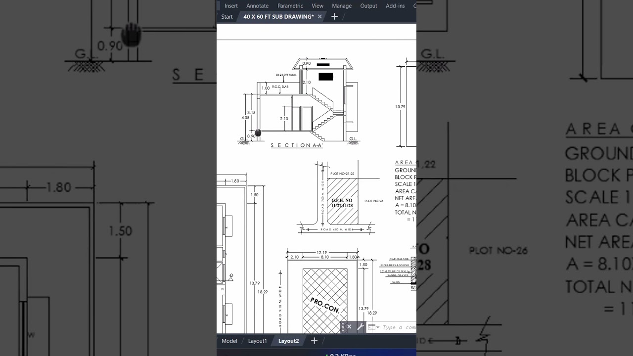 submission drawing details | #submissiondrawing #siteplan #houseplan #autocadcivil #housedesign #cad