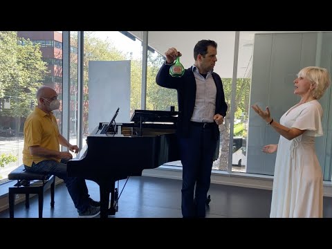 "Quanto amore ed io spietata" performed by Luca Pisaroni and Salome Jicia