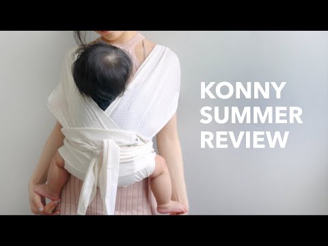 KONNY SUMMER Baby Carrier Review (AFTER 3 MONTHS USE) - Sumopocky