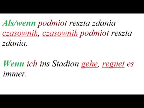Als i wenn; słownictwo związane z wykształceniem i pracą # lekcja9
