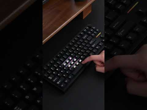 The RGB on P87 looks amazing! 🌈✨