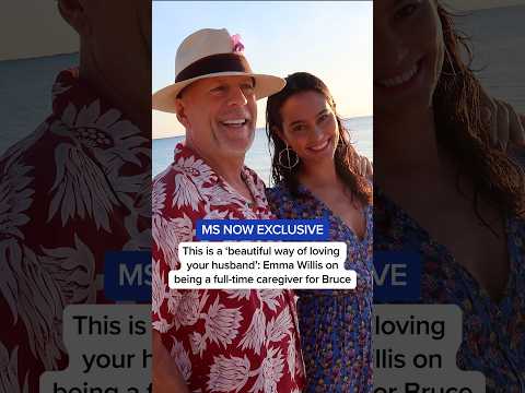 A 'beautiful way of loving your husband': Emma Willis on being a full-time caregiver for Bruce