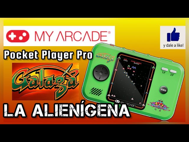 Vídeo relacionado con My Arcade DGUNL-4197 Galaga/Galaxian Nano Player Pro - Arcade Retro portátil (2 Juegos en 1)
