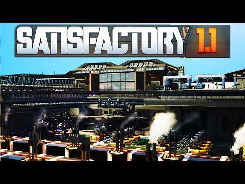 I Turned the Blue Crater Into a Fuel Empire in Satisfactory 1.1