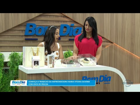 Conheça o trabalho da empreendedora Maria Vitoria Oliveira com Ovos de Páscoa 30 03 2023