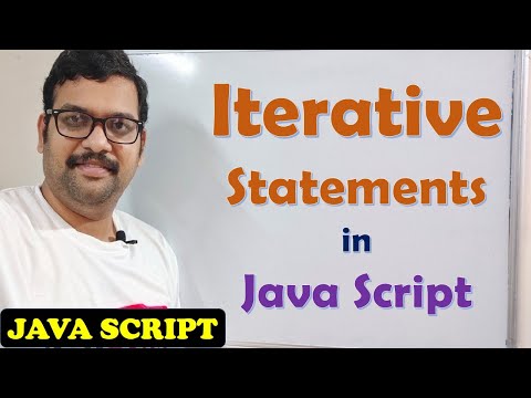 ITERATIVE STATEMENTS FOR WHILE JAVA SCRIPT