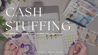 SEPTEMBER No.1 2025 | CASH STUFFING UK | £190 | Savings | Sinking Funds | UK Cash Budgeter