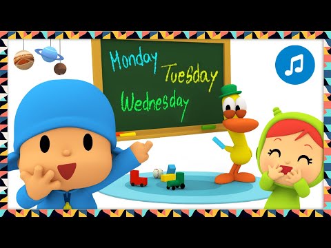 📅  Días de la semana [ En inglés ]  | Caricaturas, Dibujos Animados y Canciones Infantiles