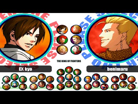 The King of Fighters XI All Characters [PS2]