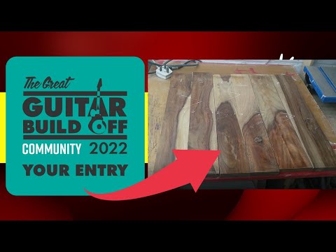 Jointing without a jointer planer - Guitar Top - GGBO2022