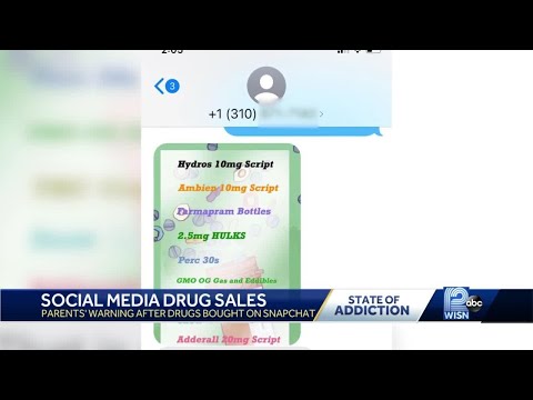 Parents take action after son dies of overdose from drugs bought on Snapchat