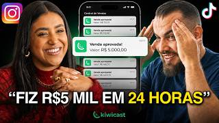 Fiz 1 Milhão Vendendo Contatos de Fornecedores do Brás | Jéssica e Victor - Kiwicast #751