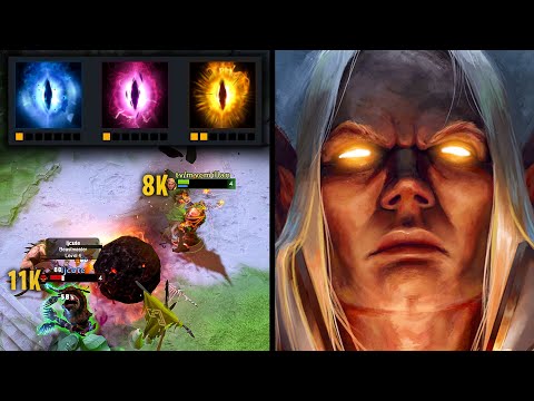 THE UNBEATABLE INVOKER: 8.6K MMR PLAYER OUTPLAYS 11K MMR OPPONENT | Dota 2 Invoker