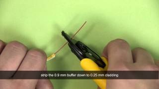 Optical fiber quick connectors