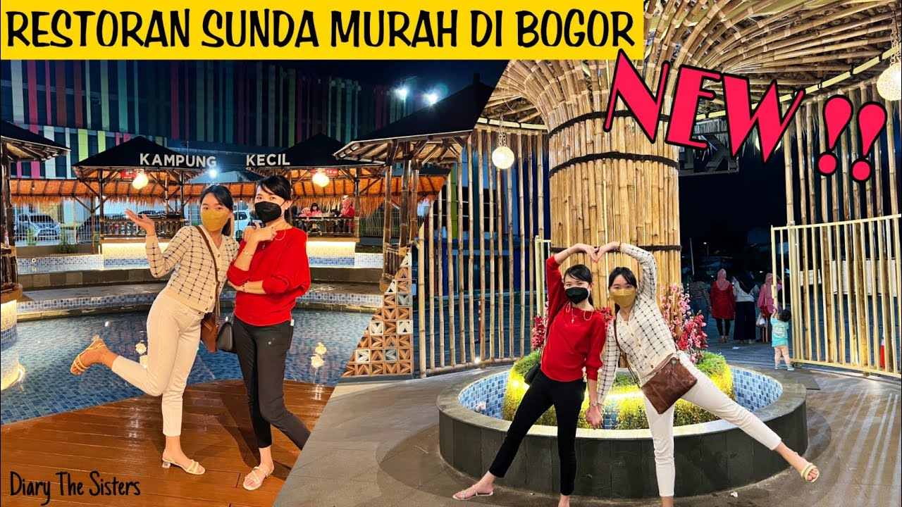 Restoran Keluarga Terbaru di Bogor, Enak dan Murah 👍|| Review Lengkap Kampung Kecil Sentul Bogor