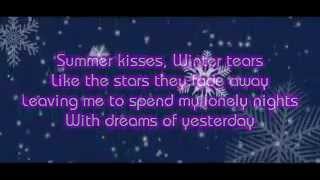 ELVIS PRESLEY - SUMMER KISSES, WINTER TEARS LYRICS