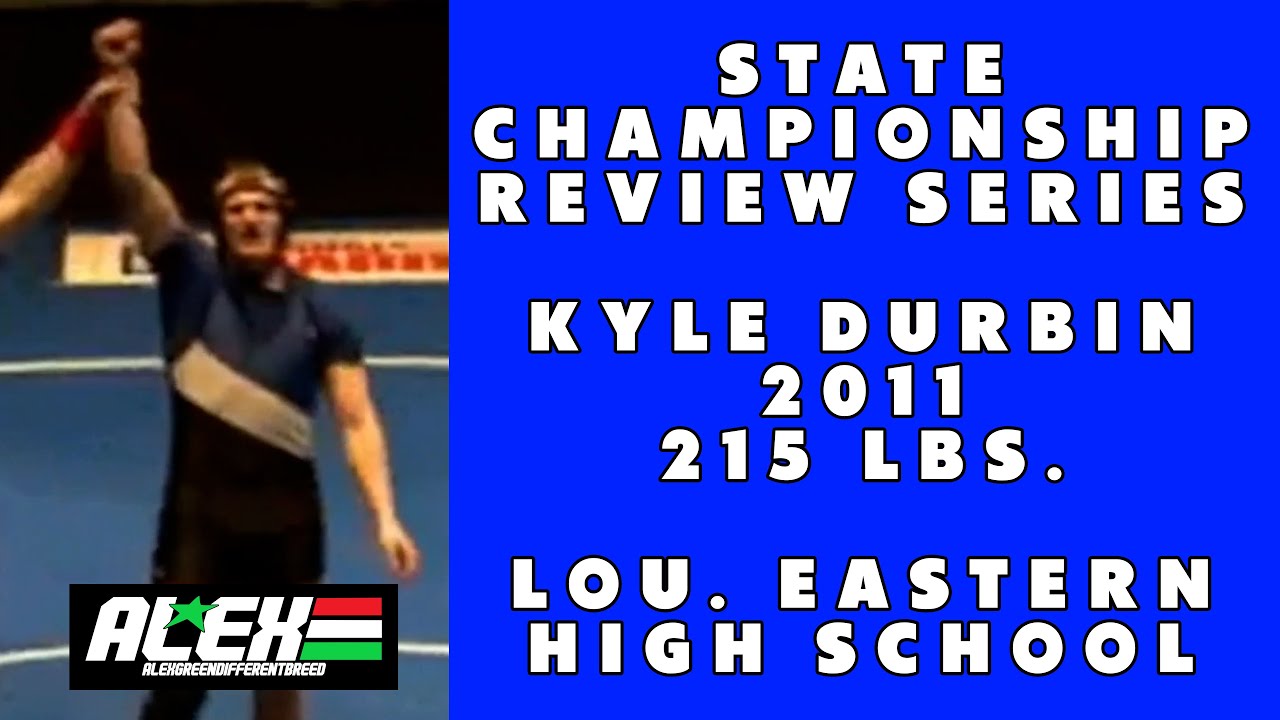State Wrestling Championship match review w/ Kyle Durbin (Lou. Eastern; 2011 215 lbs.)