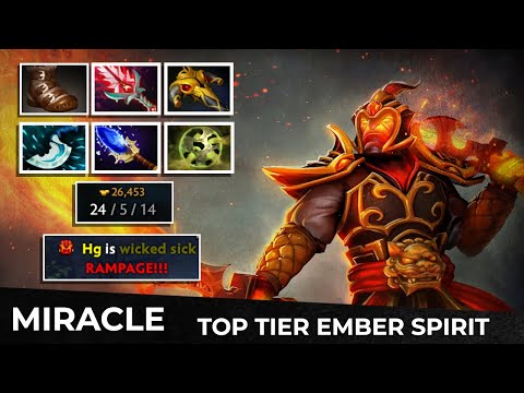 Miracle[Smurf] - Ember Spirit RAMPAGE!