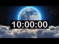 10 Hour Timer with Relaxing Sleeping Music! Calm Music for Peace and Relaxation! Meditation for Kids