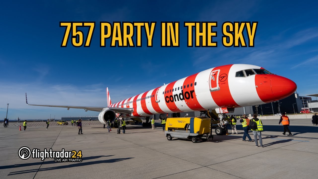 Saying goodbye to Condor's 757
